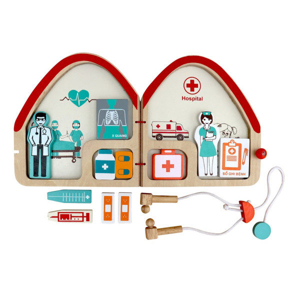 Bé tập làm bác sĩ (65242 )